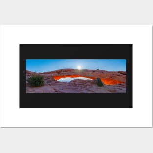 Sun over Mesa Arch Posters and Art